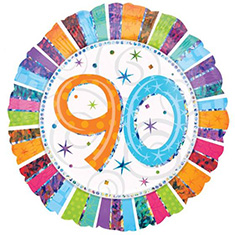 Age Numbered Birthday Balloon