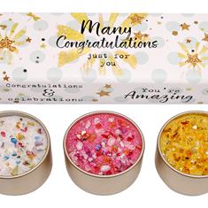 Many Congratulations Luxury Tealight Set 