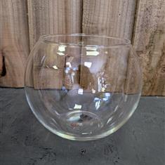 Clear Fish Bowl Vase 